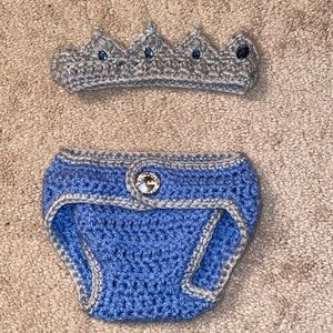 Newborn boy photo outfit